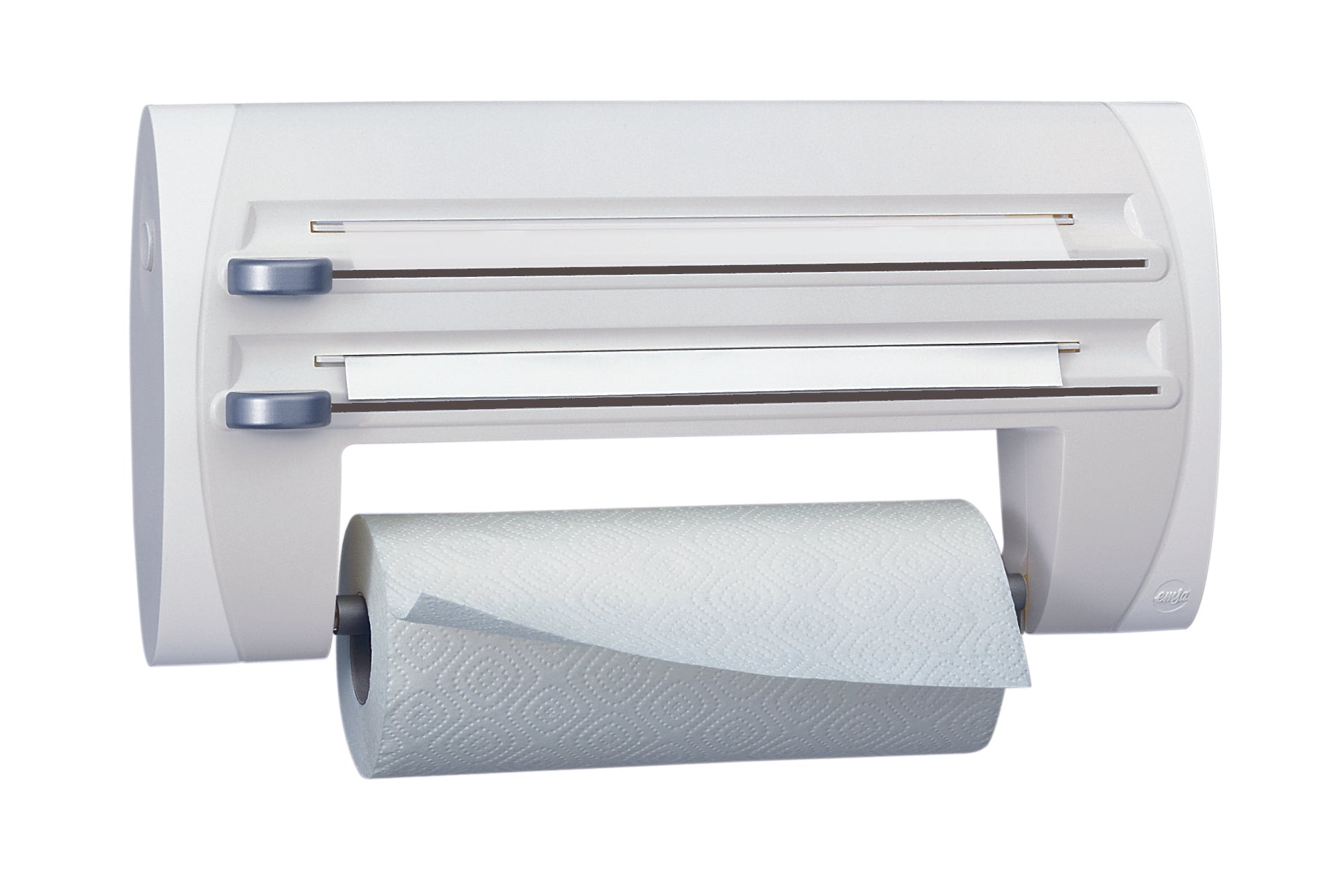 SUPERLINE Triple roll dispenser, white, 40 cm 15.7