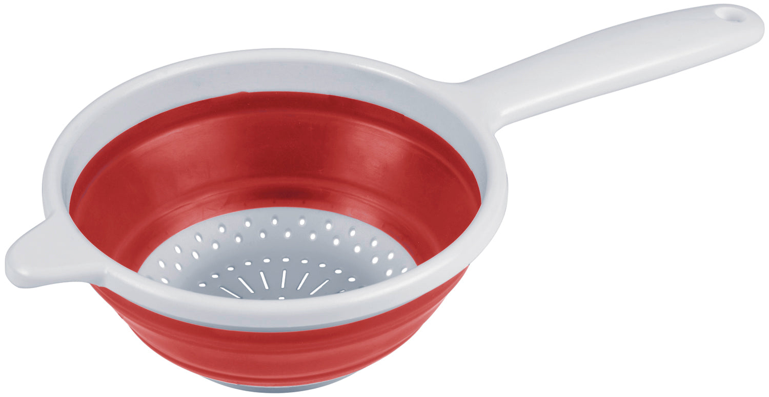 SMART KITCHEN Collapsible strainer with handle