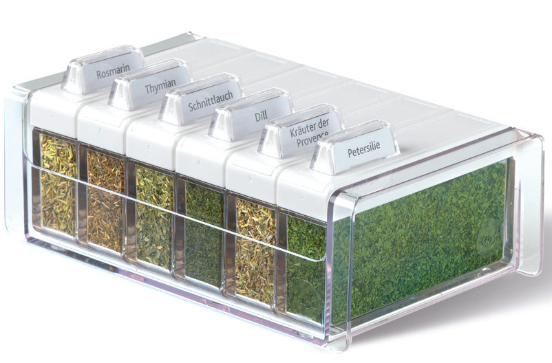 SPICE BOX Spice organizer with 6 spices Italia