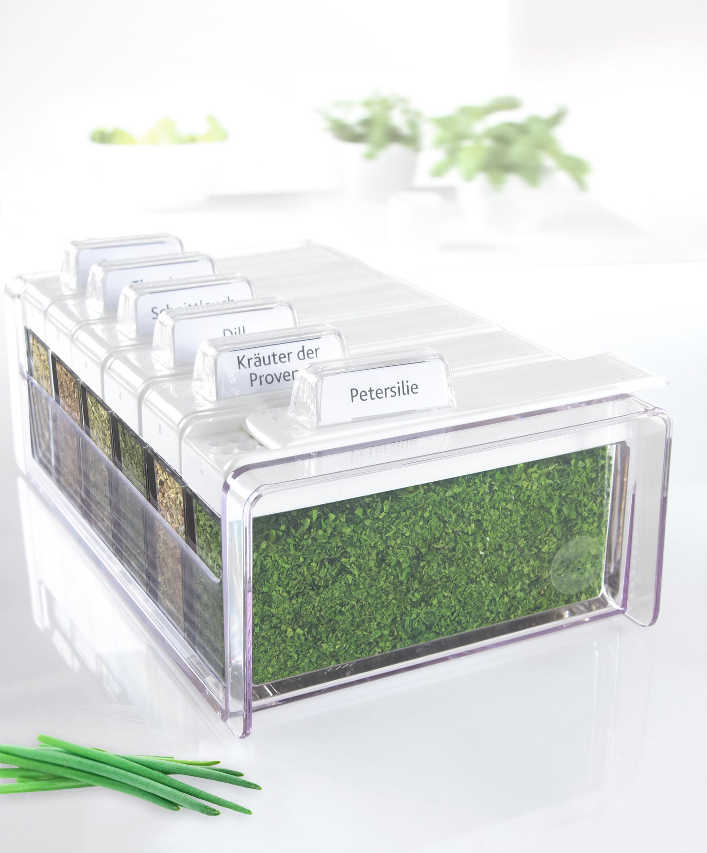 SPICE BOX Spice organizer with 6 spices