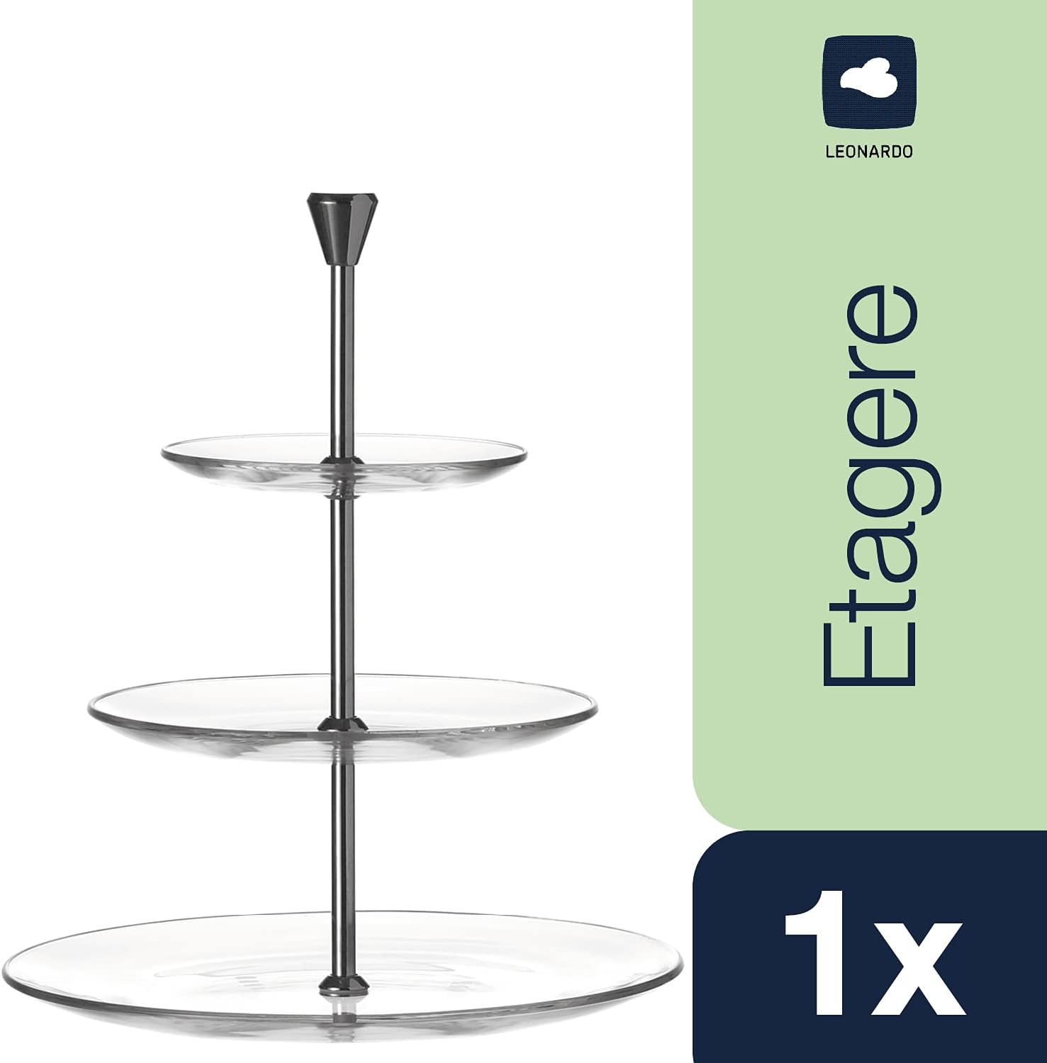 Leonardo 3 Tier cake plate
