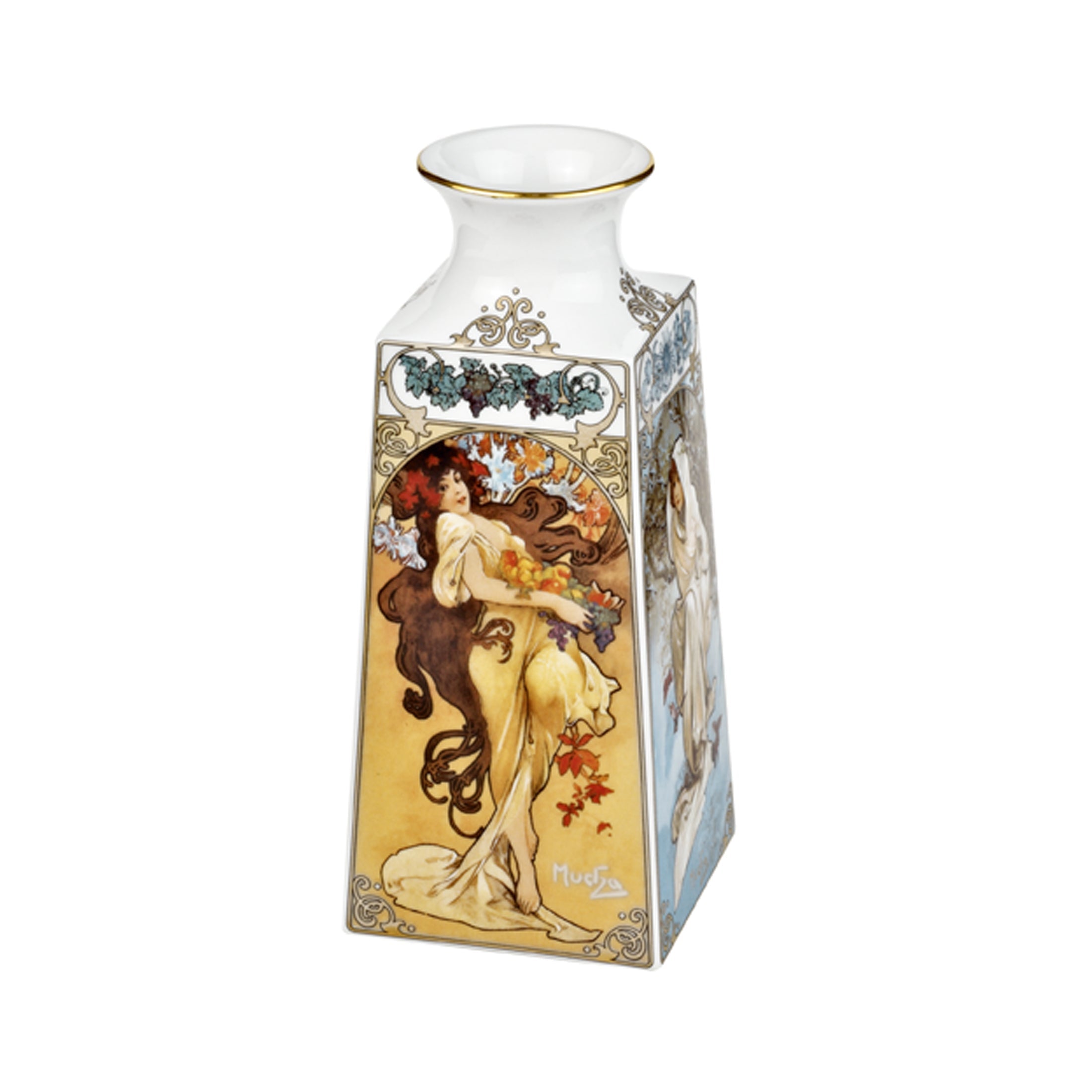 Vase Porcelain Alphonso Muncha
