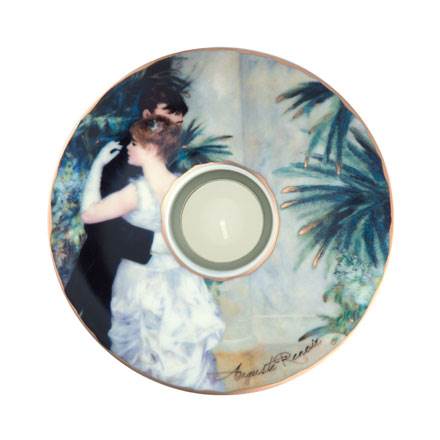 Goebel Porcelain Dance in the City Art Light/ Porcelain ø 15 cm