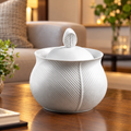 Seltmann Weiden – Leaf-Striped Porcelain Bowl