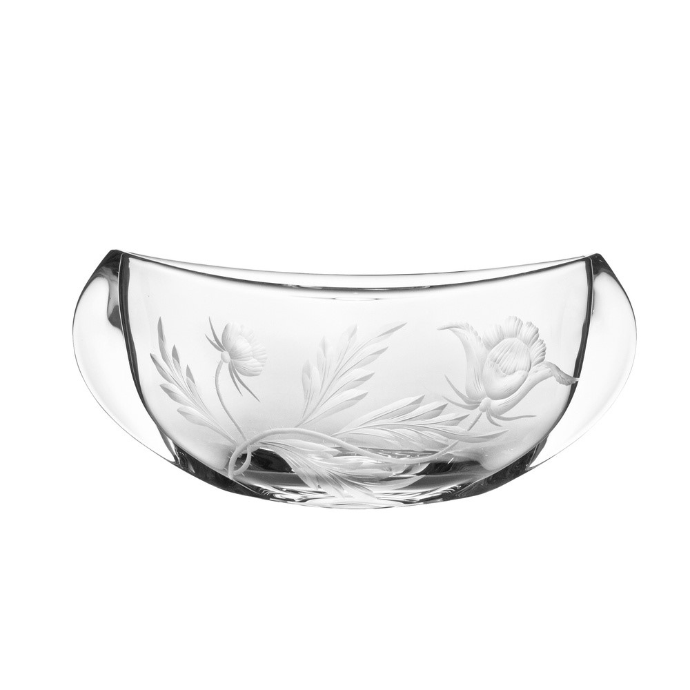 Crystal Bowl/6788/30/Red-Poppy/clear