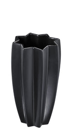 vase 35cm black/white carambola