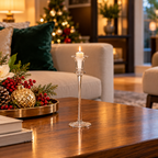 Leonardo Candlestick 25 cm clear highlight