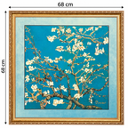Almond Tree Porcelain Picture