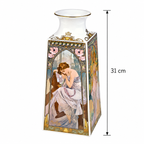 Vase / Porcelain Vase Mucha Tagesz  Limited Edition