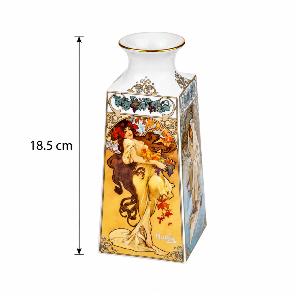 Vase Porcelain Alphonso Muncha