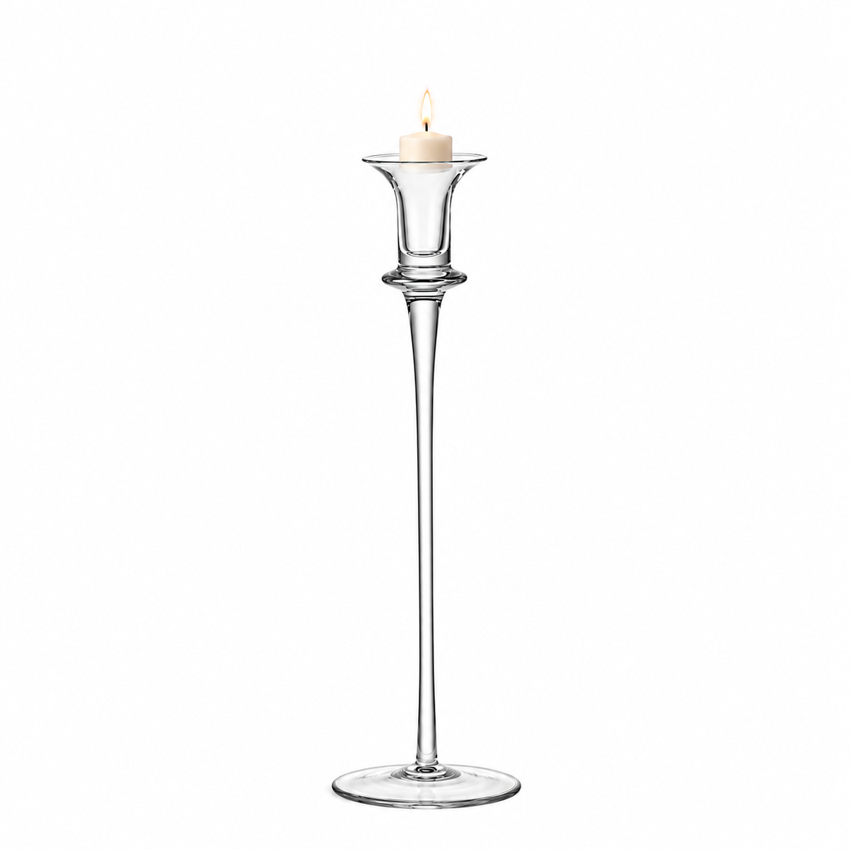 Leonardo Candlestick 30 cm clear highlight
