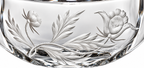 Crystal Bowl/6788/30/Red-Poppy/clear