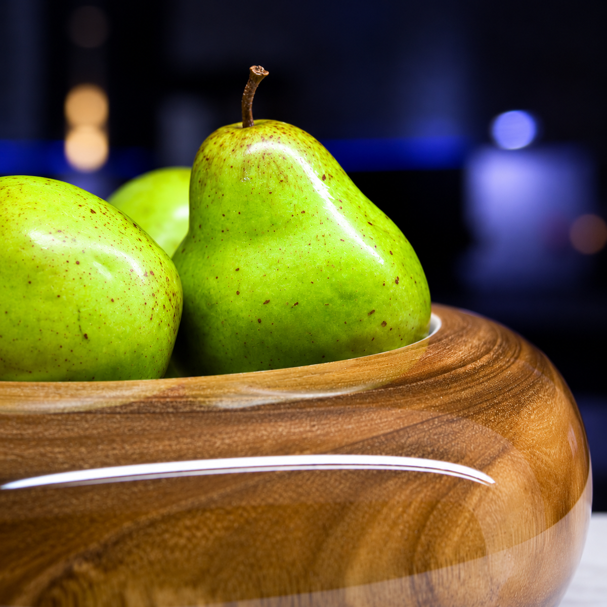 Woody Bowl , 30cm,h-14cm shiny