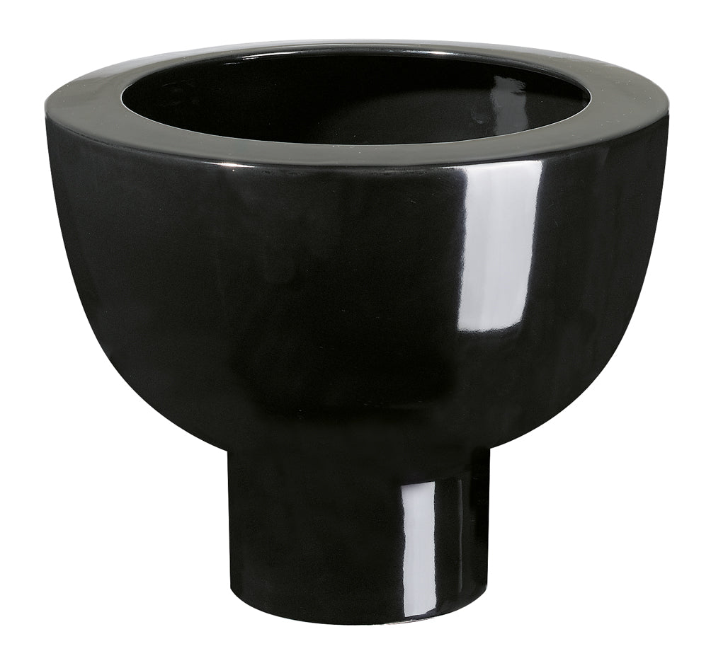 MIDORO vase on foot 24cm, 31cm