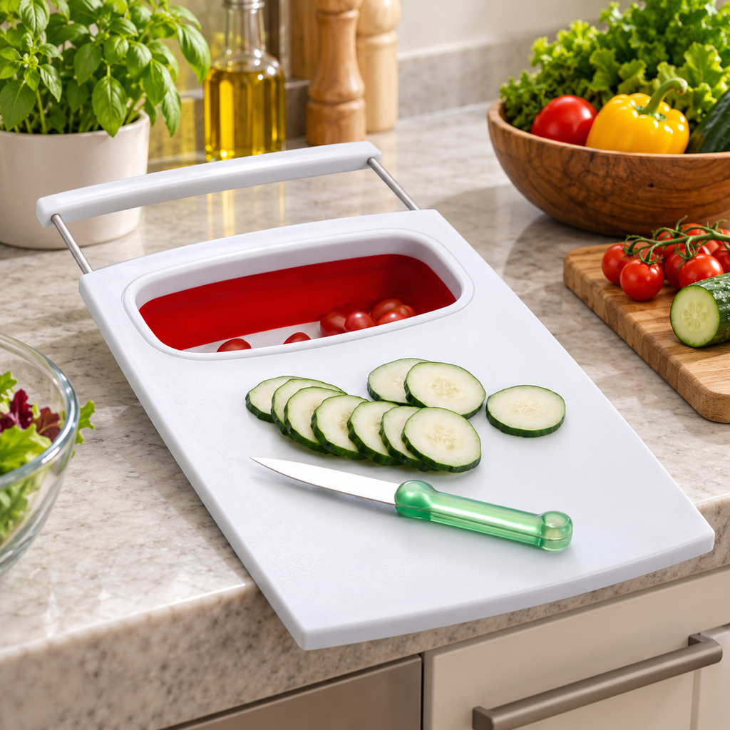 SMART KITCHEN Over-the-sink cutting board
