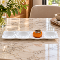 ONDA rectangular 4 selection dish