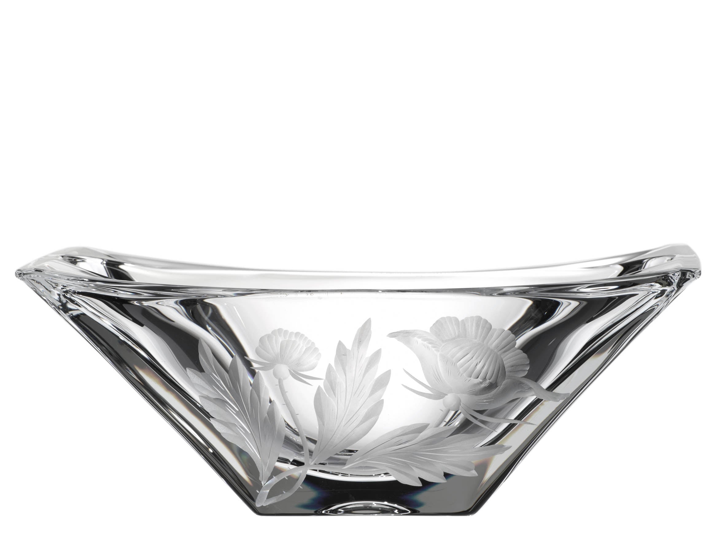 Crystal Bowl6067/27/Red-Poppy/clear