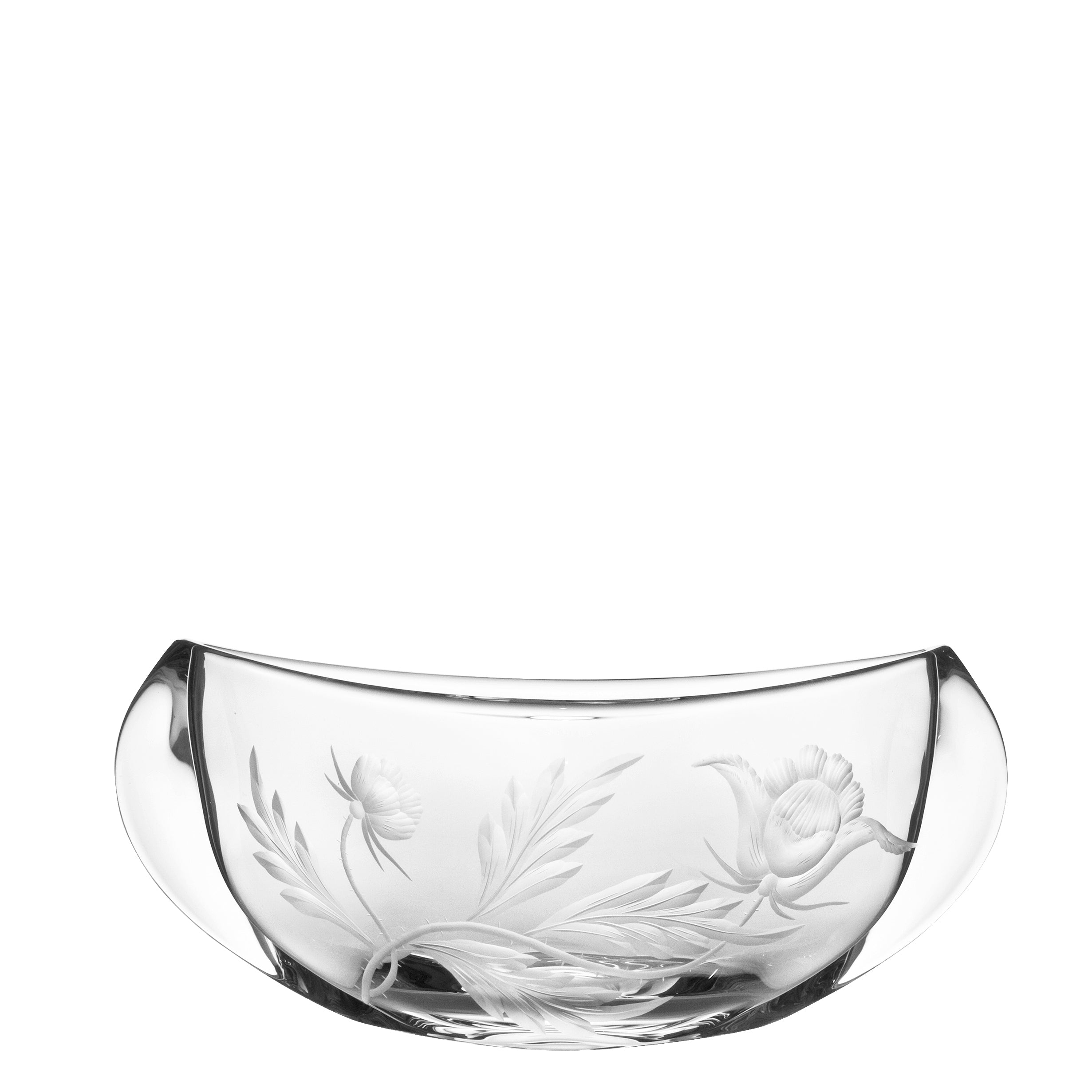 Crystal Bowl/6788/30/Red-Poppy/clear