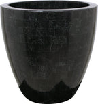 Geo cup Ø 35 X H 120 cm black polished